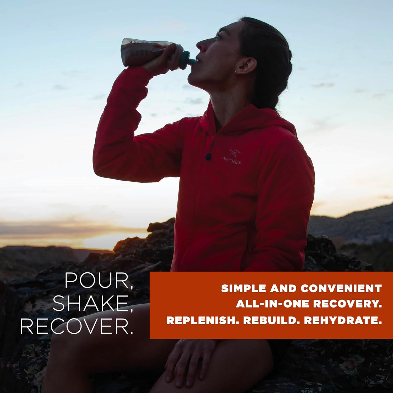 Recovery Mix, 20 Grams Complete Protein, Carbohydrates, and Electrolytes Powder
