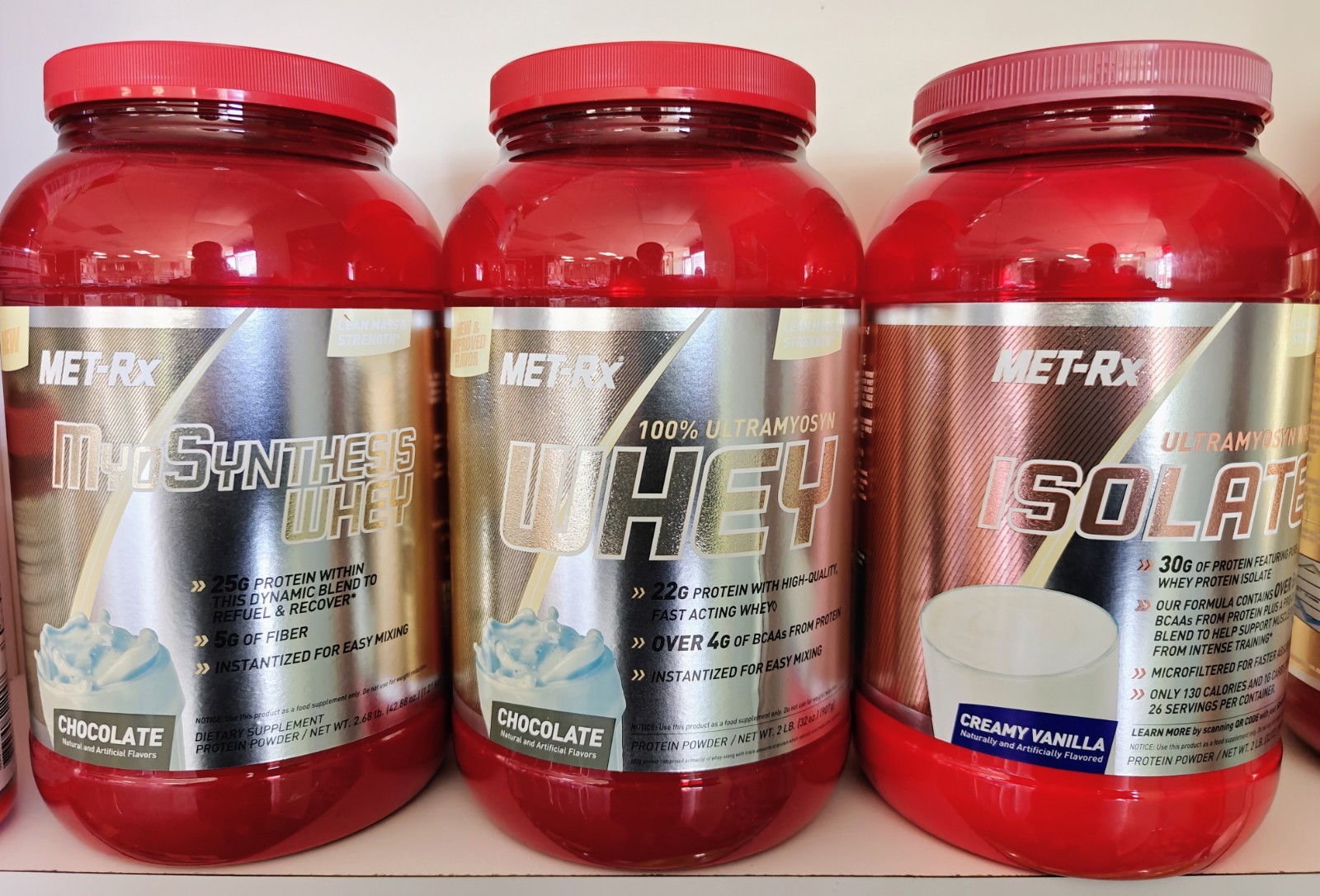 ON – BSN – MP – MuscleTech -Nitro Tech- Whey Protein – Collectables – Exp 2016 +
