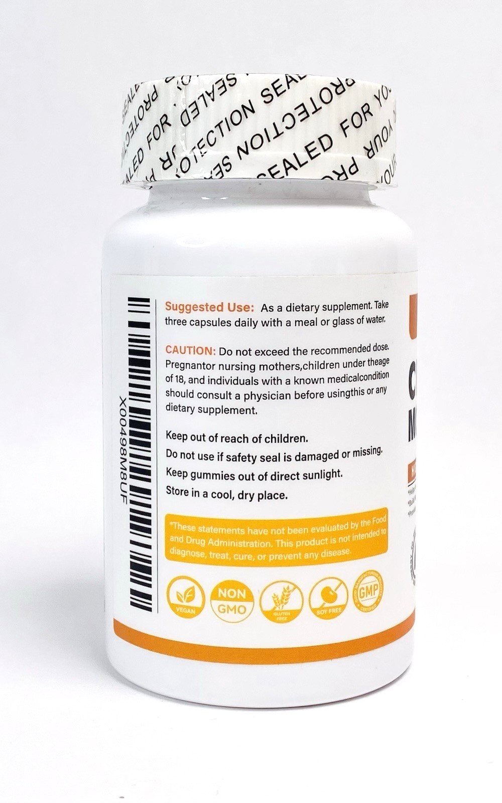 ElevateLife Creatine Monohydrate 2500mg, 90 Capsules -Expires 07/2026