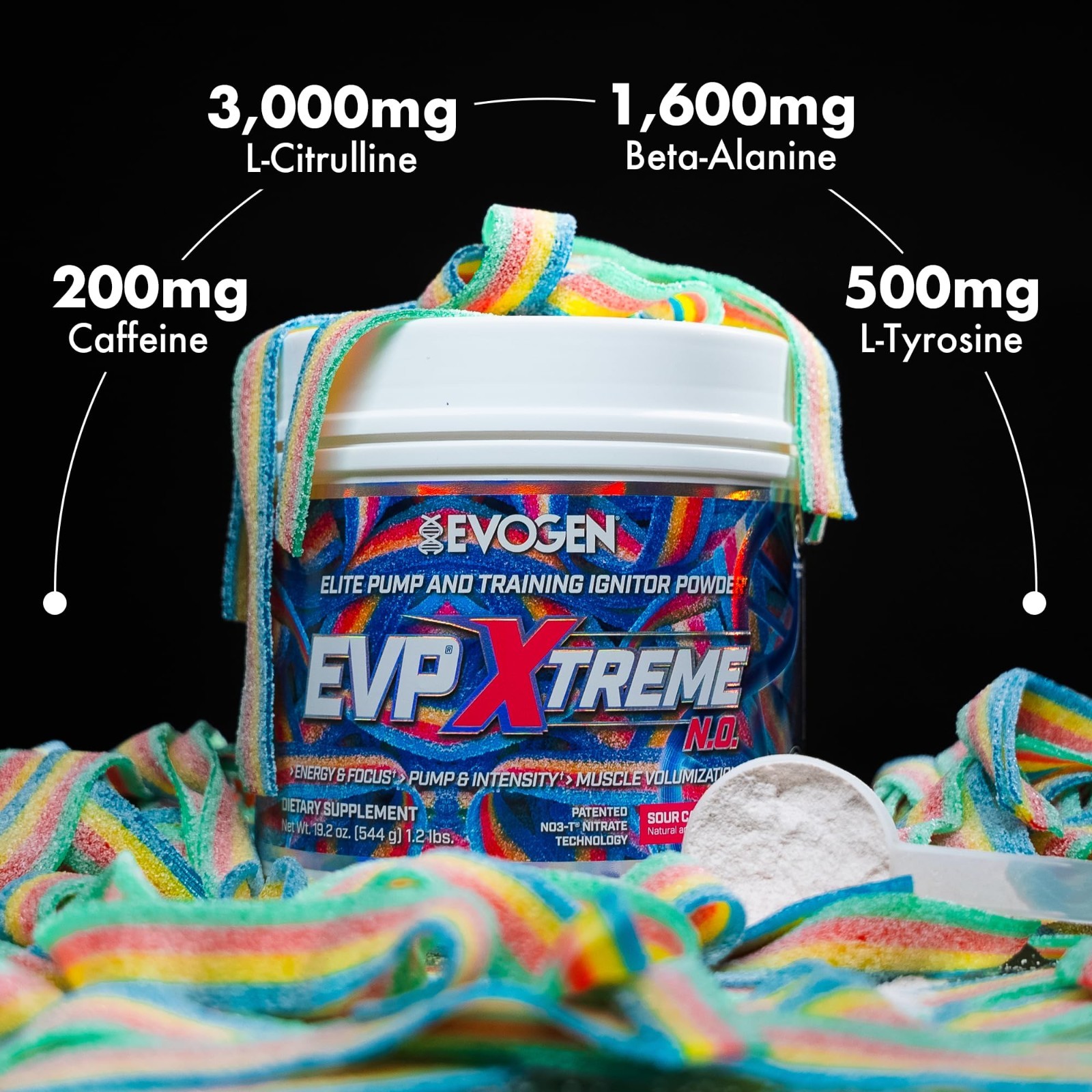 Sugar Free Pre Workout Powder for Energy & Pump | Beta Alanine, Creatine, Caffei