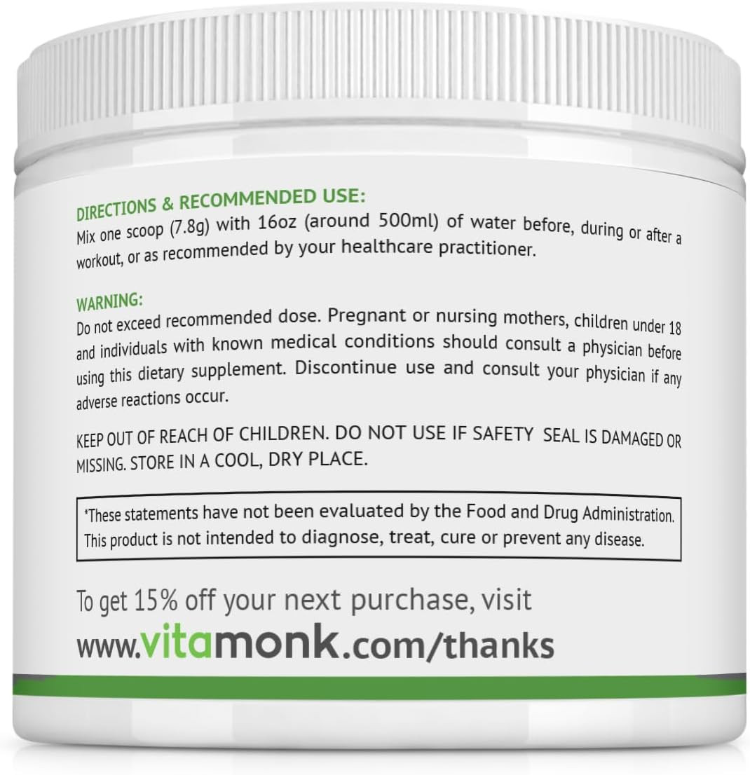 Clean EAA – Eaas with No Artificial Sweeteners for Pre-Workout, Energy and Recov