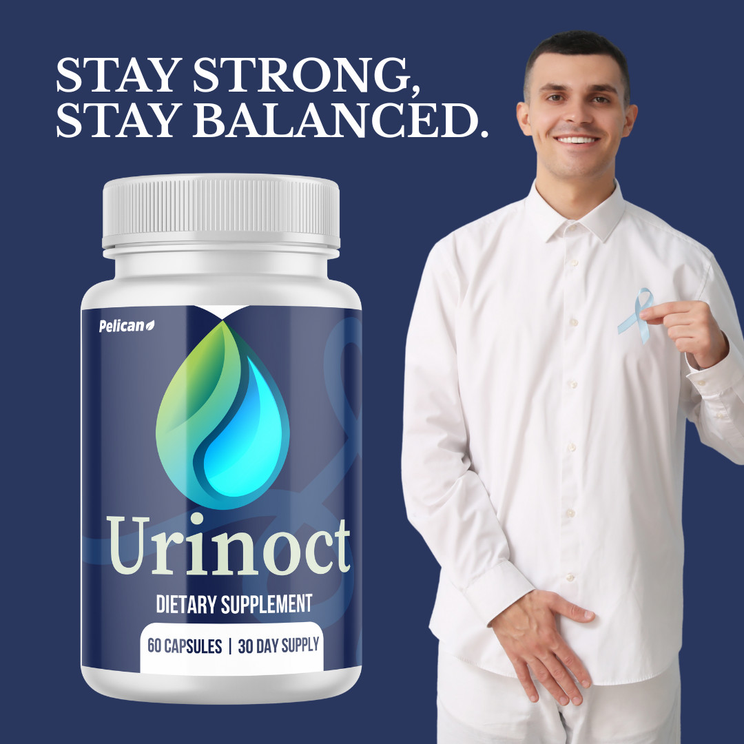 Urinoct – Prostate Support- 5 Bottles- 300 Capsules