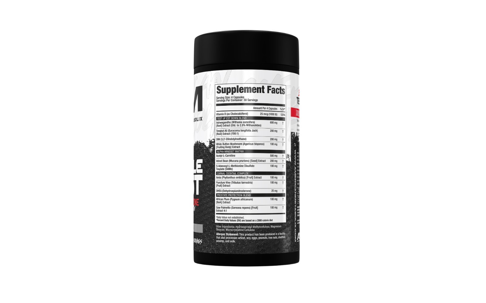 American Metabolix MuscleTest Muscle Test Testosterone Booster 120 Capsules NEW!