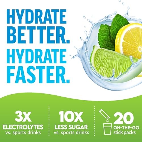 Liquid Labs Electrolytes Powder Packets | Hydration 20 Servings (Pack of 1)