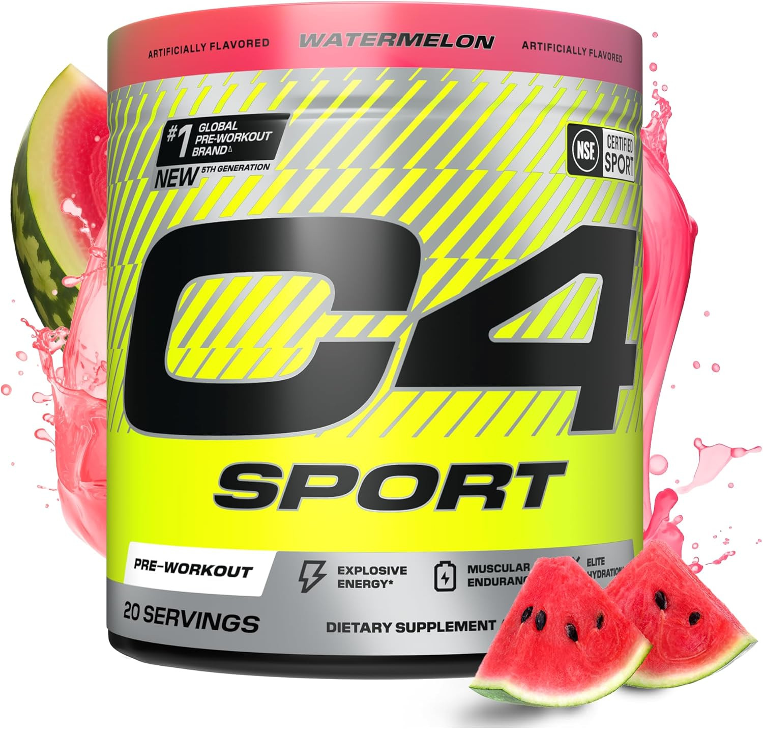 Pre Workout Powder – NSF Certified for Sport – Elite Hydration – Electrolytes an