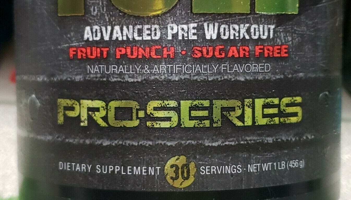 TwinLab MVP FUEL Advanced Pre-Workout Pro Series – 30 Serv Fruit Punch – 6/2024
