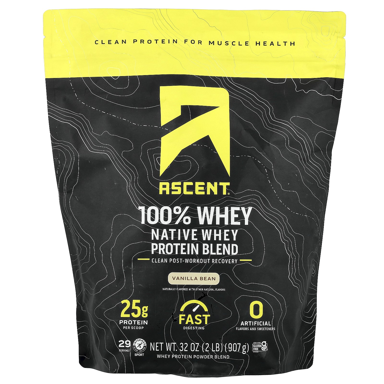 Native Whey Protein Blend, Vanilla Bean, 2 lb (907 g)