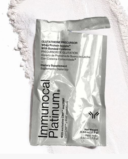 Immunotec Immunocal Platinum Glutathione Precursor 30 pouches Exp 10/2027