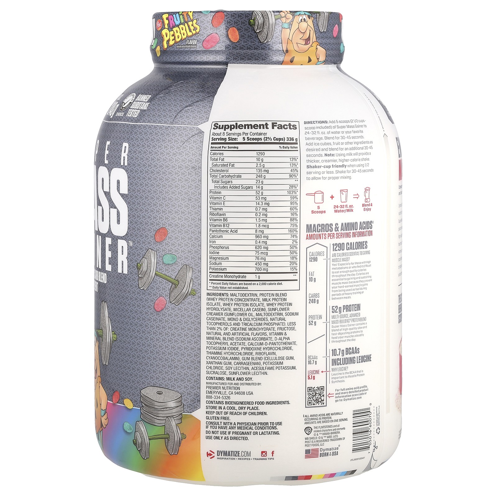 Super Mass Gainer™, Fruity Pebbles, 6 lbs (2.7 kg)