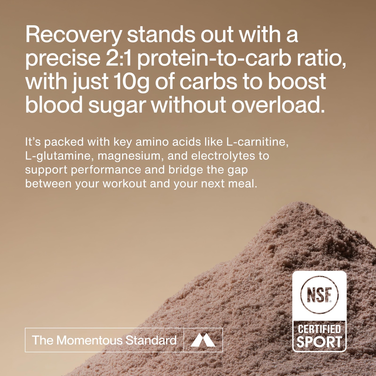 Momentous Recovery GrassFed Whey Protein Powder 20 g PostWorkout Whey Isolat…