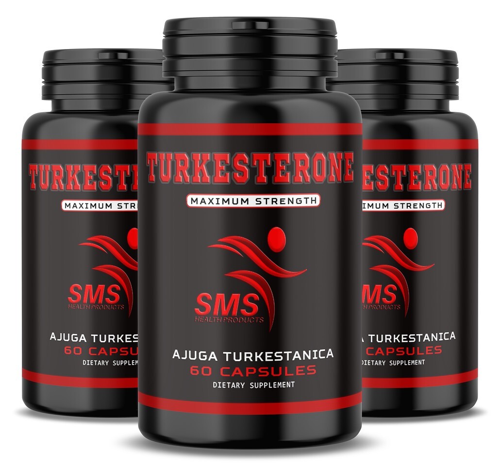 TURKESTERONE 1200mg AKA Ajuga Turkestanica Standardized to 10% 180 Caps Best
