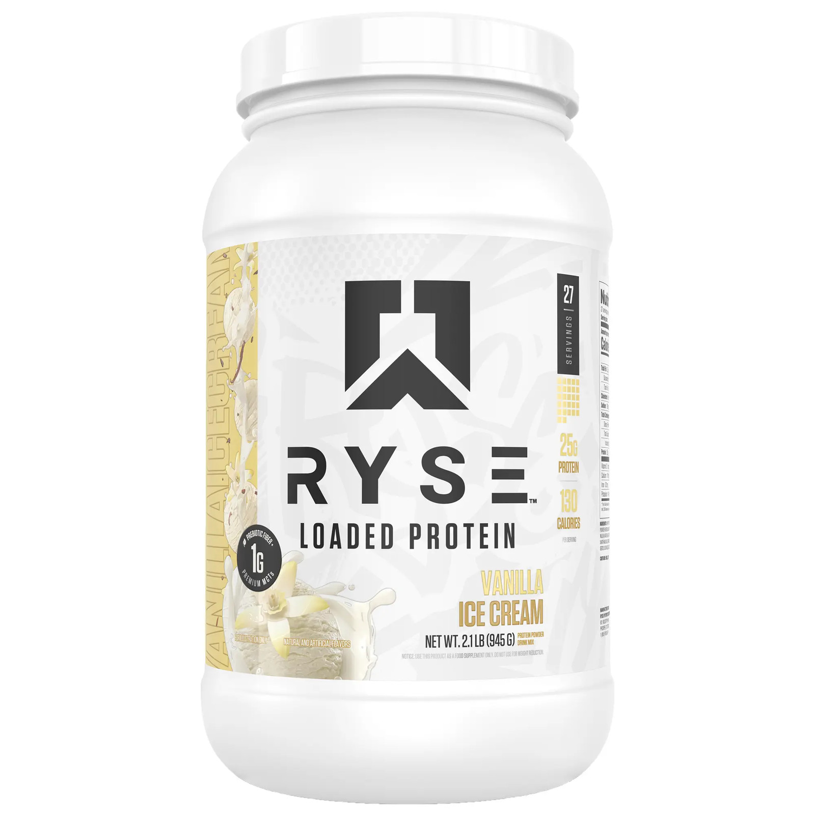 RYSE Loaded Protein Powder – 25G Whey Protein Isolate & Concentrate with Prebiot