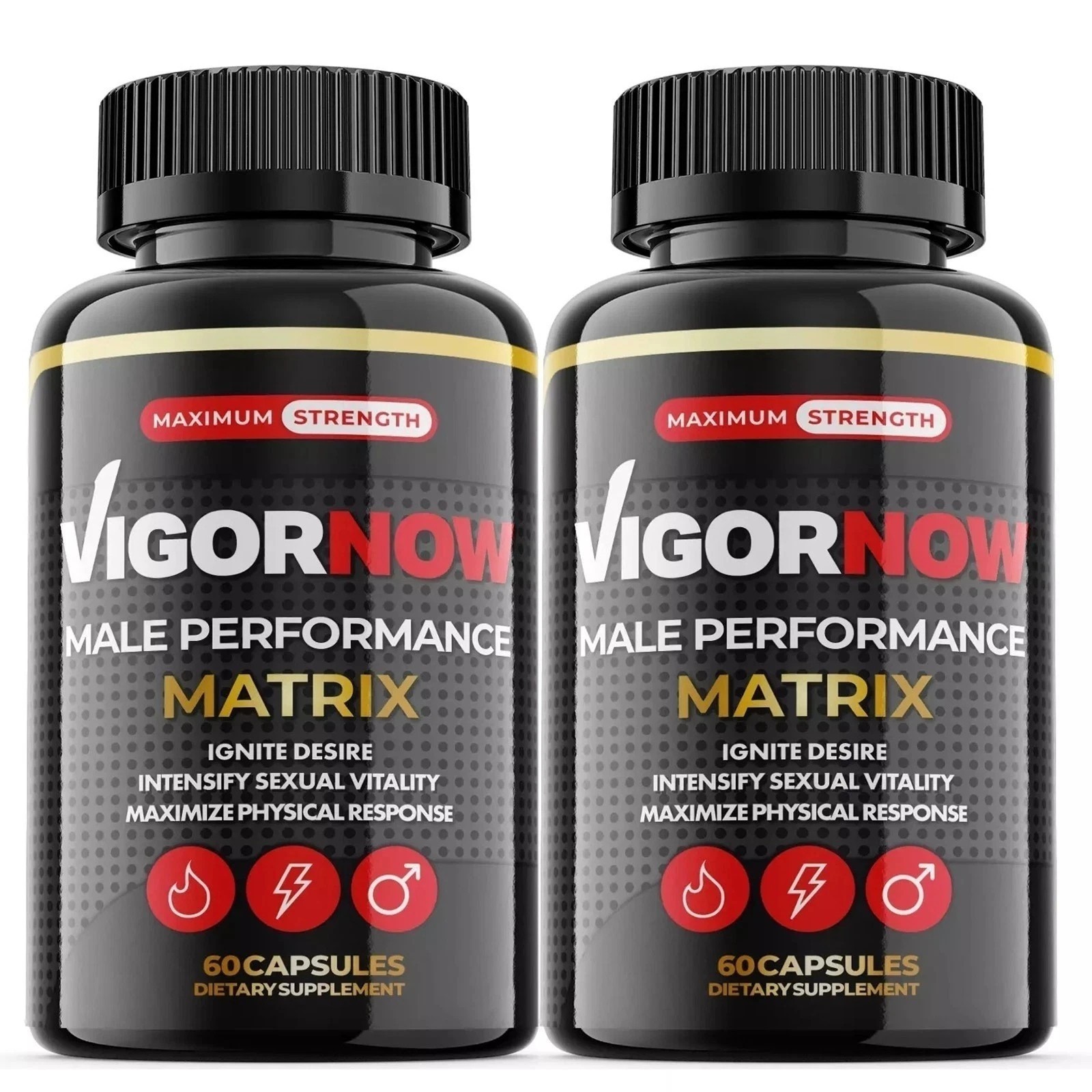 Vigor Now Pills for Men – Male Virility and Performance Support – 120 Capsules