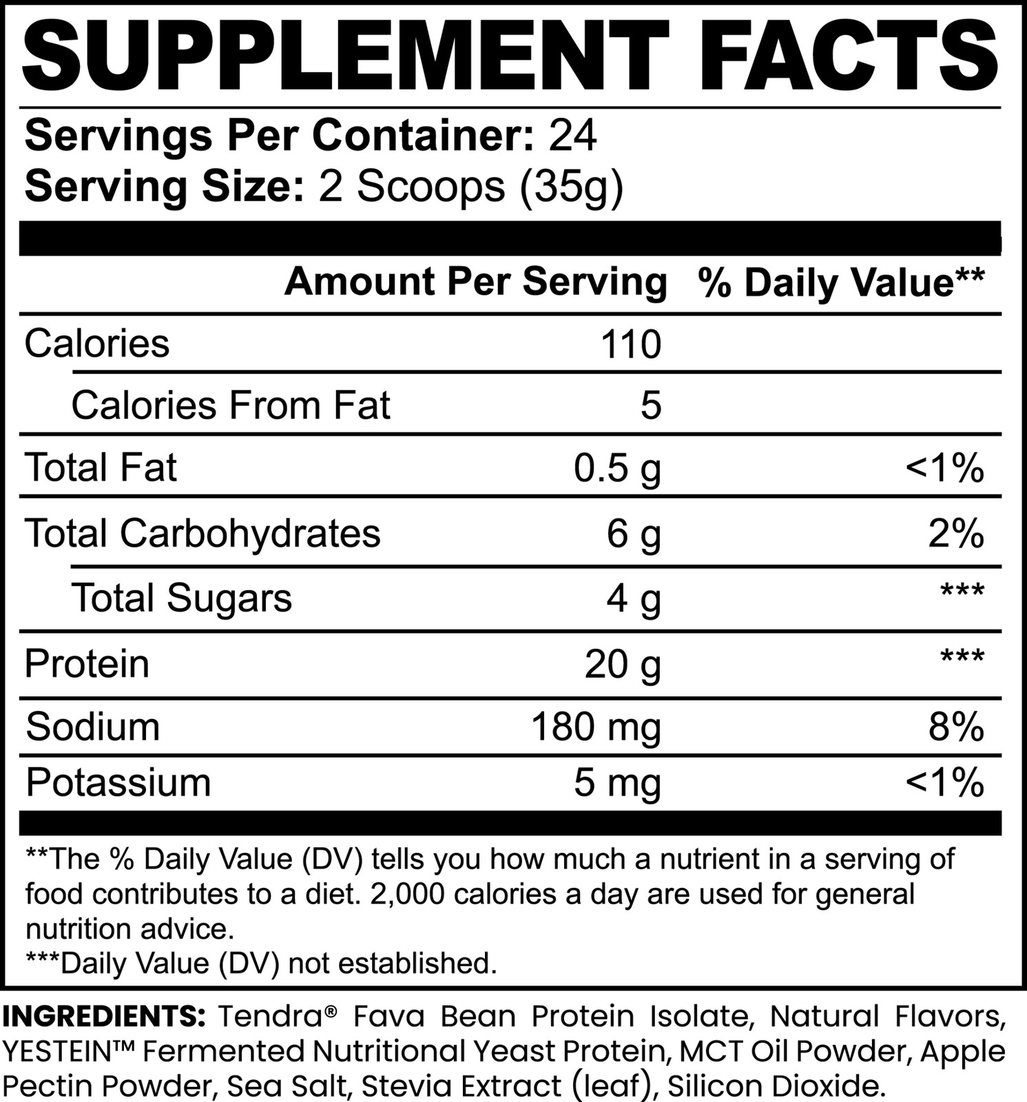 PURE LIFE Vegan Protein (Vanilla) – 48 servings