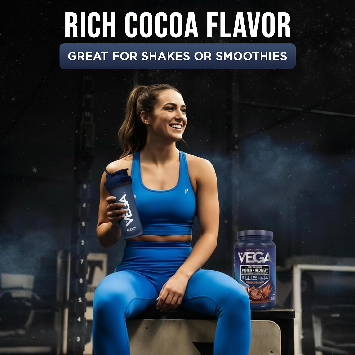 Protein + Recovery, Chocolate – 30G n Protein, Dairy & Gluten Free, Probiotics,