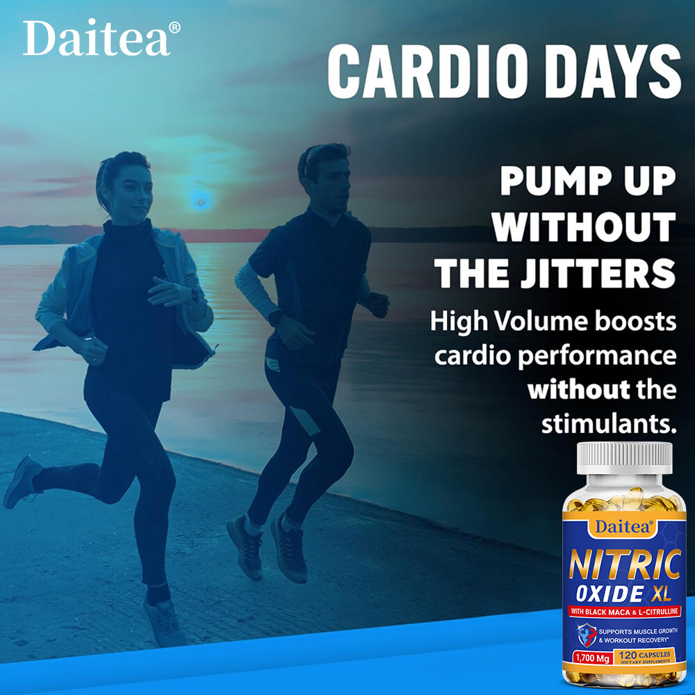Nitric Oxide XL Capsules – Promotes healthy circulation and enhances performance