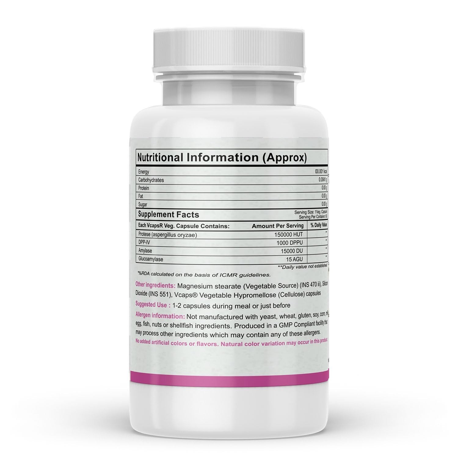 Autoimmunity care Wheat Digest Care | Gluten + Gliadin Digestive Enzyme 60 Caps