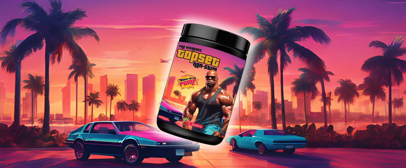 TOPSET 600 g- Best Non-Stim Preworkout, Stim Free, 10 000 mg Citrulline and More