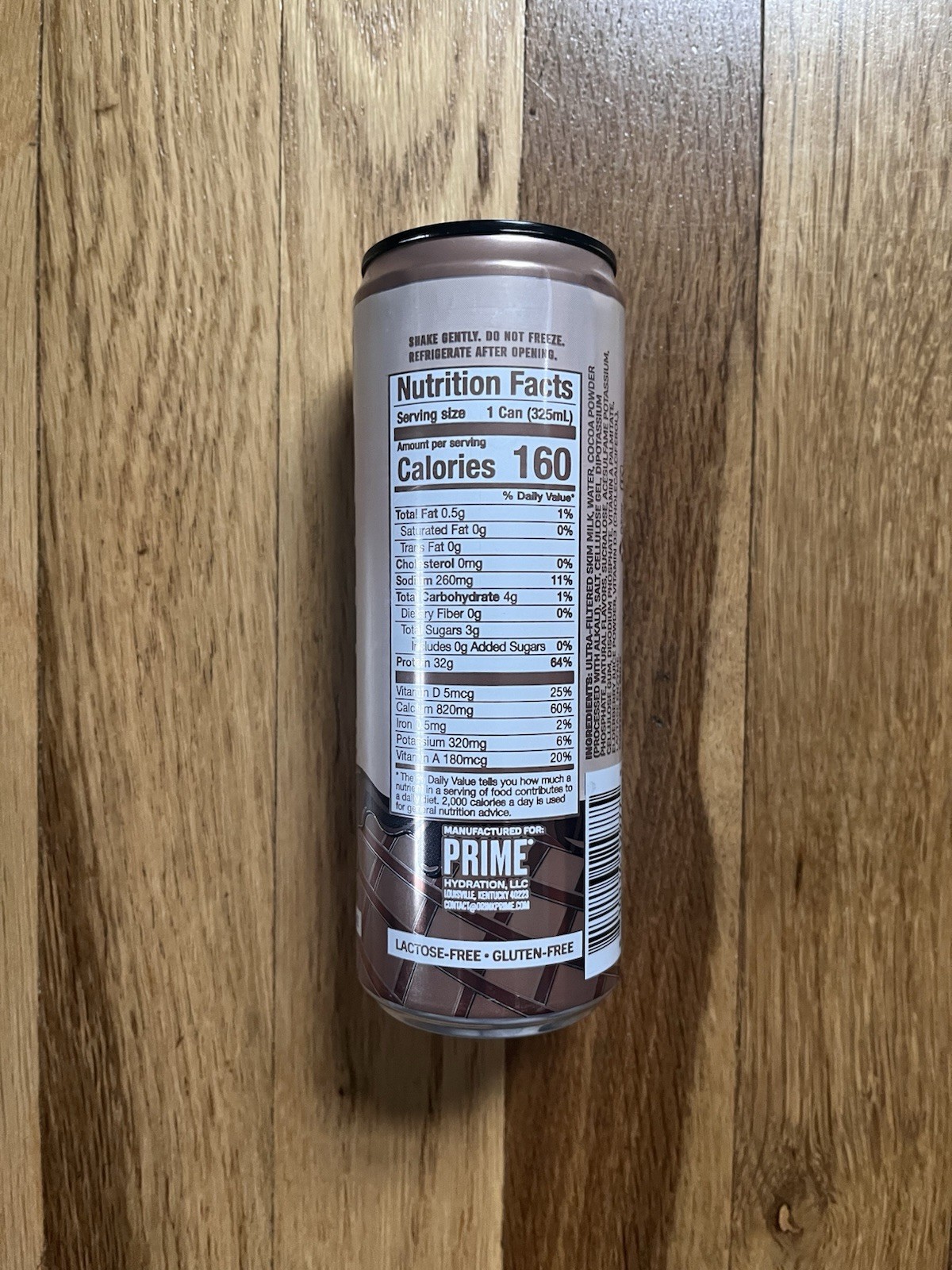 Chocolate PRIME Protein Shake | 32g Protein