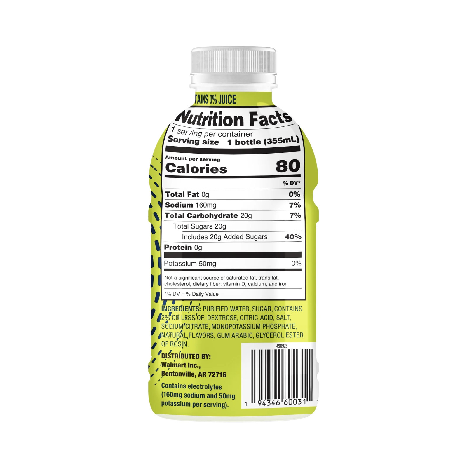 Sport Hydration Beverage, Variety Pack, 12 Fl Oz, 18 Count