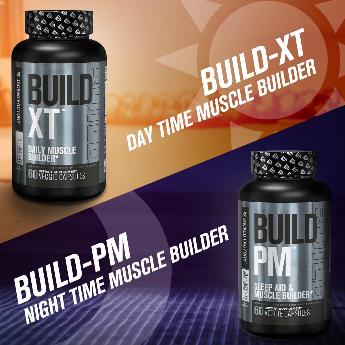 Build-XT Muscle Builder – Daily Muscle Building Supplement for Muscle Growth and