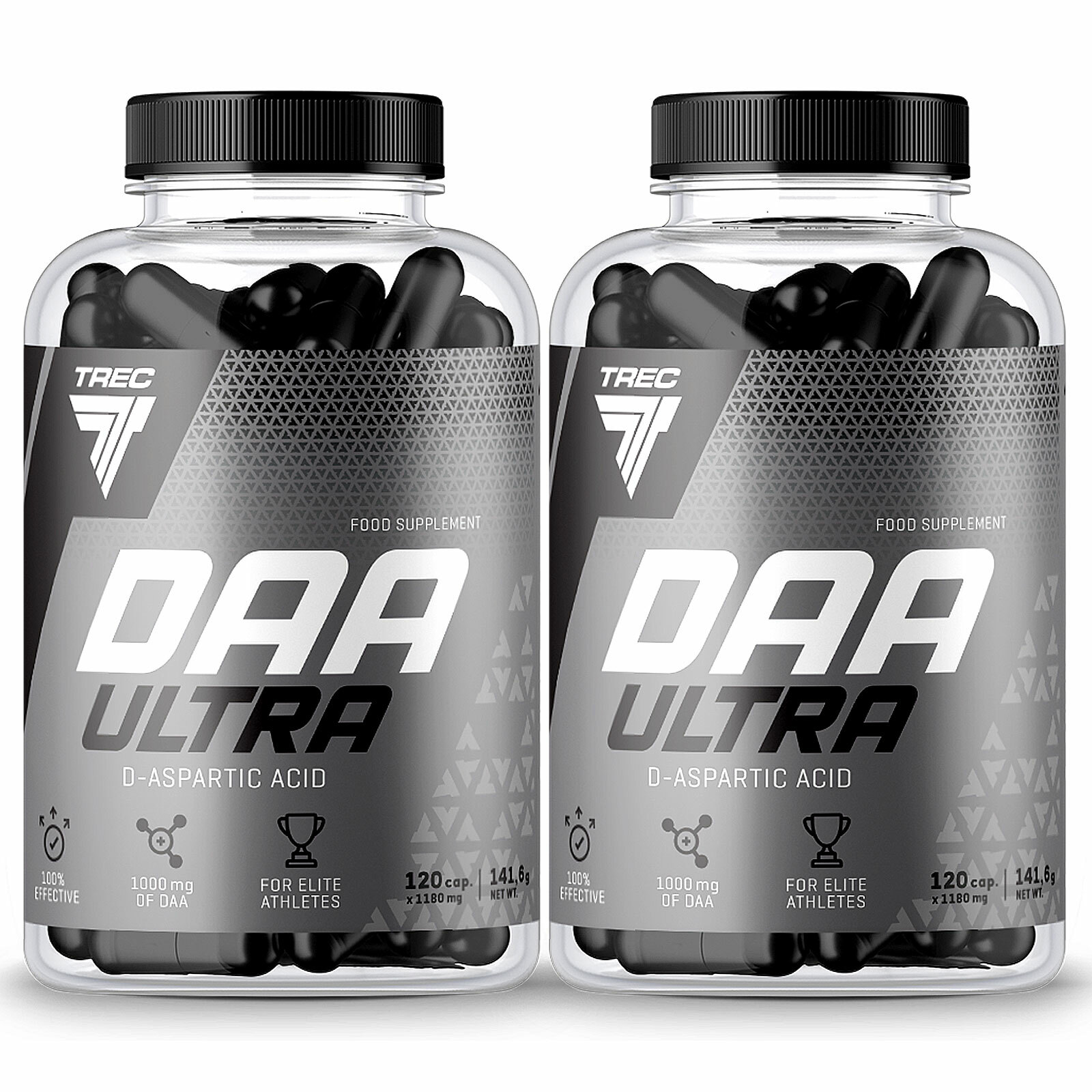 Trec Nutrition DAA ULTRA 2-PACK Testosterone Booster Testo Modulator Sex Drive