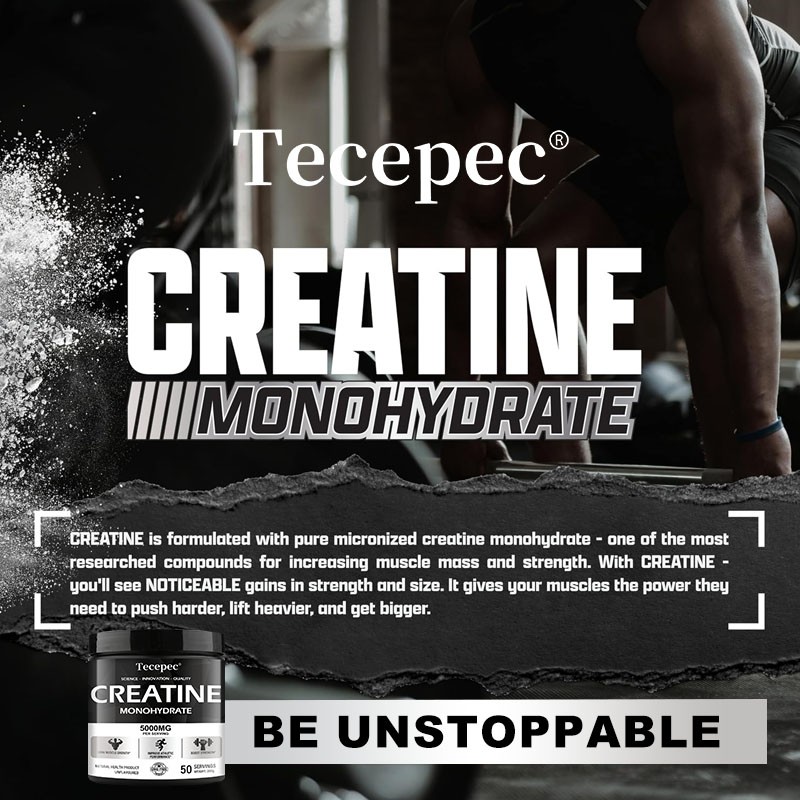 Creatine Monohydrate Micronized Powder Improve Athletic Performance 150-250 G