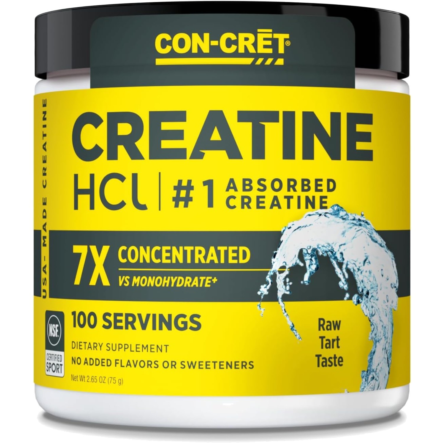 Creatine HCl Powder | Muscle, Cognitive, Cellular Energy Support | No Bloatin…