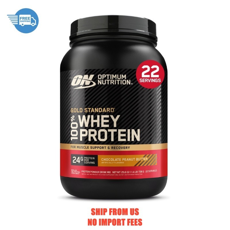 Optimum Nutrition Gold Standard 100% Whey Protein Powder, Chocolate Peanut Butte