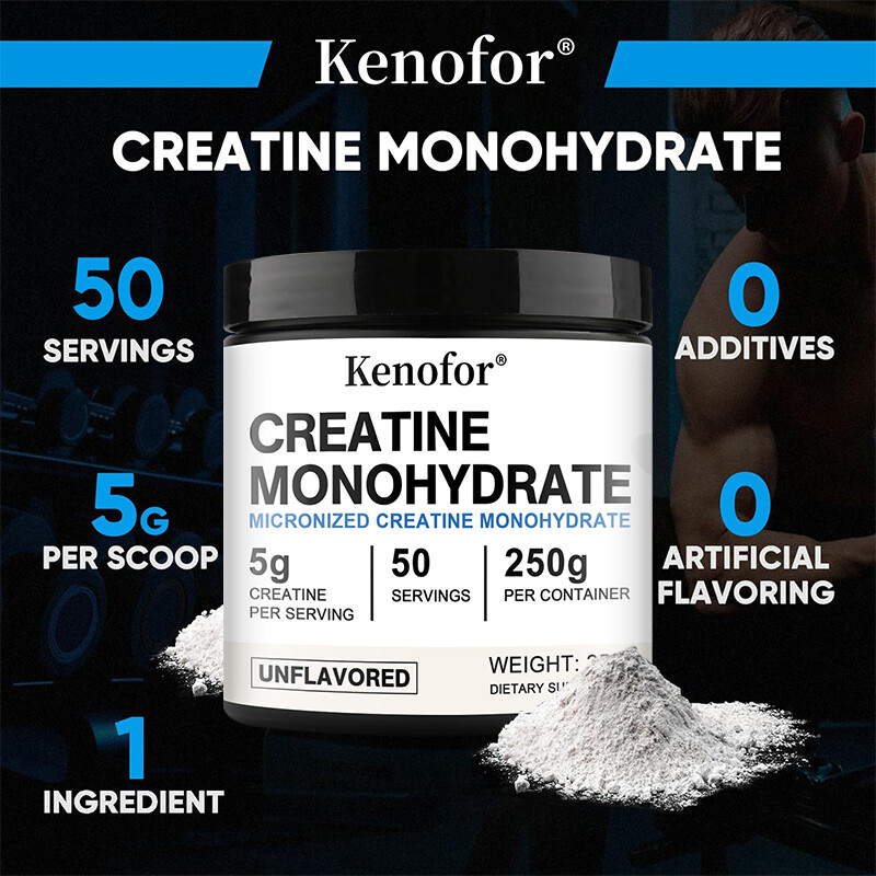 Creatine Monohydrate Powder,Accelerate Muscle Growth Support, Boost Energy