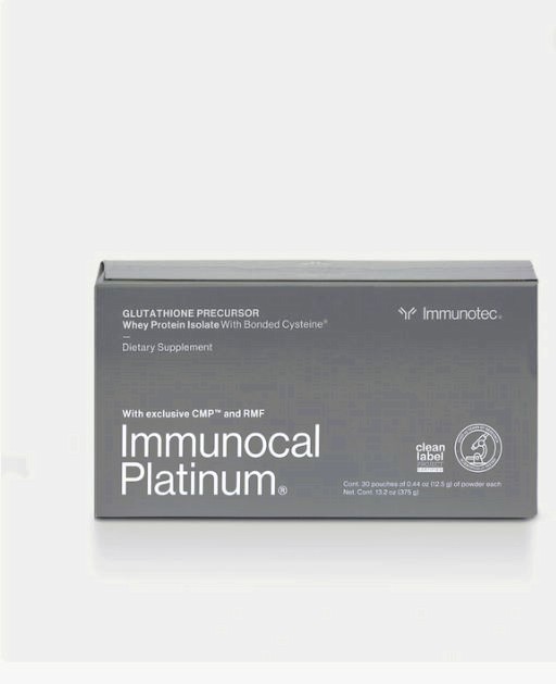 Immunotec Immunocal Platinum Glutathione Precursor 30 pouches Exp 10/2027