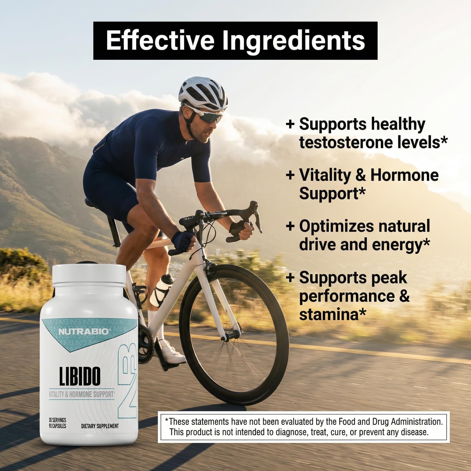 Nutrabio – For Men – – – 90 – 30 Servings