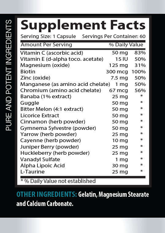 BLOOD SUGAR SUPPORT – Healthy Heart – Cardiovascular Health – 2 Bottles