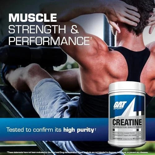 GAT SPORT Creatine Monohydrate Powder – Boost Strength, Brain Health, and – 300*