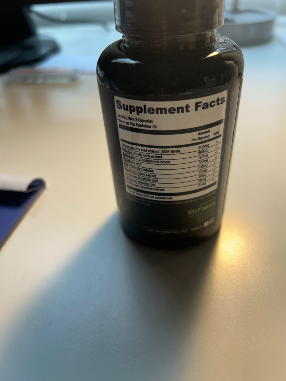 3x TEST BOOST Max Sculptnation Testosterone Build Muscle Men Fat weight Loss New