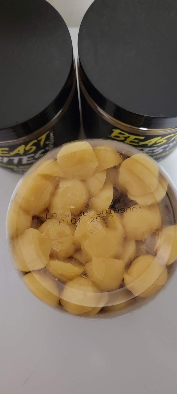 (3) Beast Bites Nutrition Creatine Monohydrate Gummies Vegan Lemon 45sv 135ct 5g