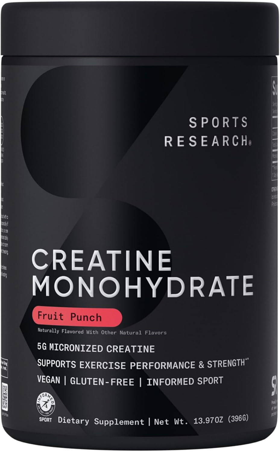 Sports Research® Creatine Monohydrate – Gain Lean Muscle, Improve Performance an