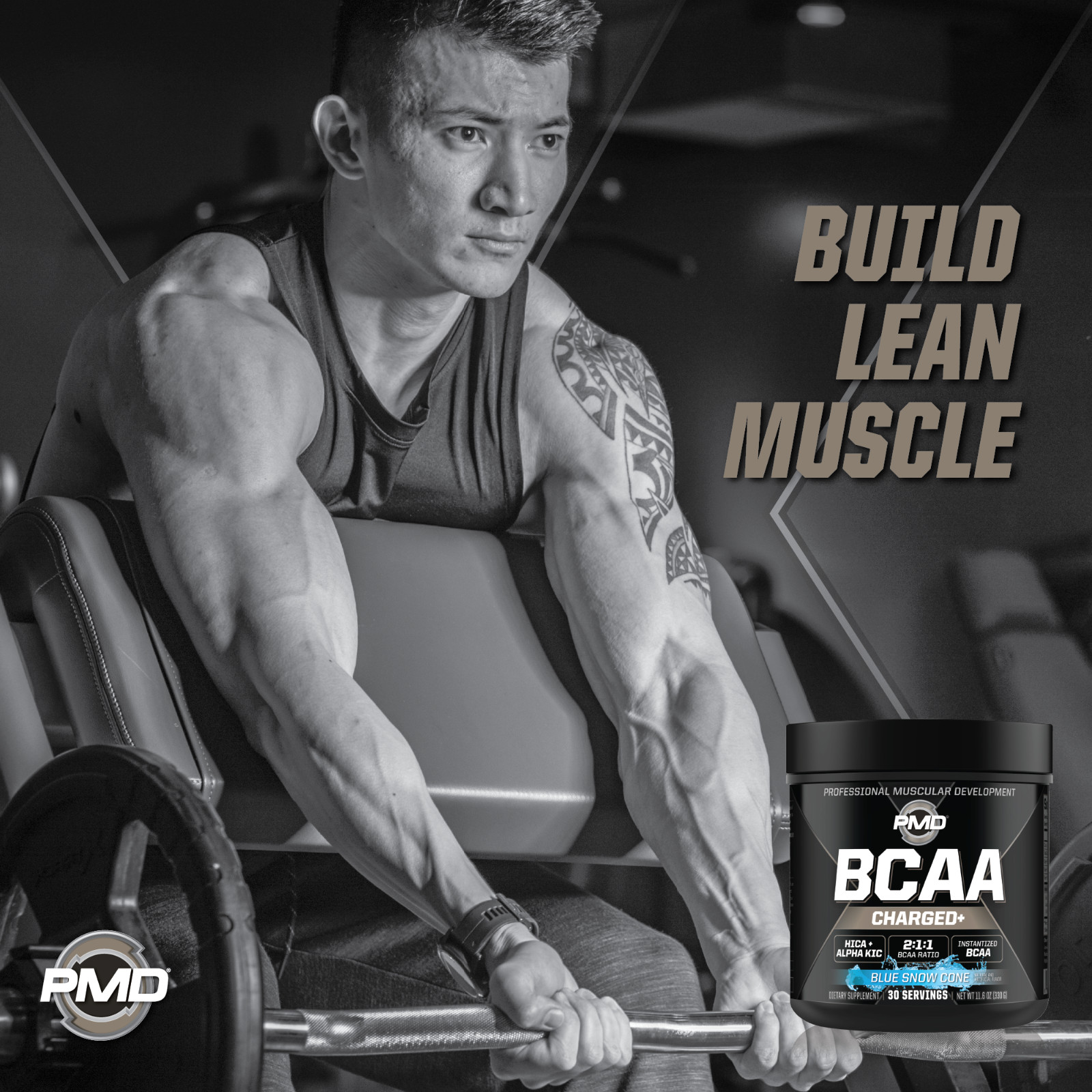 BCAA Charged Amino Acid Drink-Performance – Recovery – Blue Snow Cone (30 Serve)