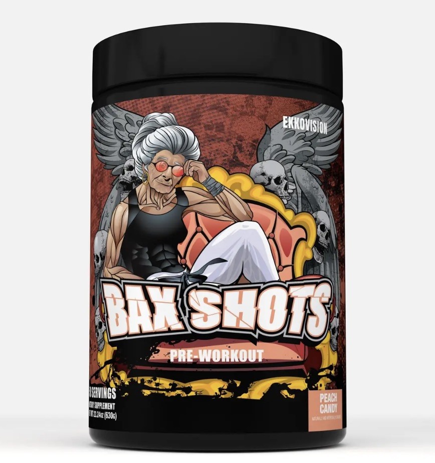 Ekkovision Bax Shots Preworkout 50 Servings