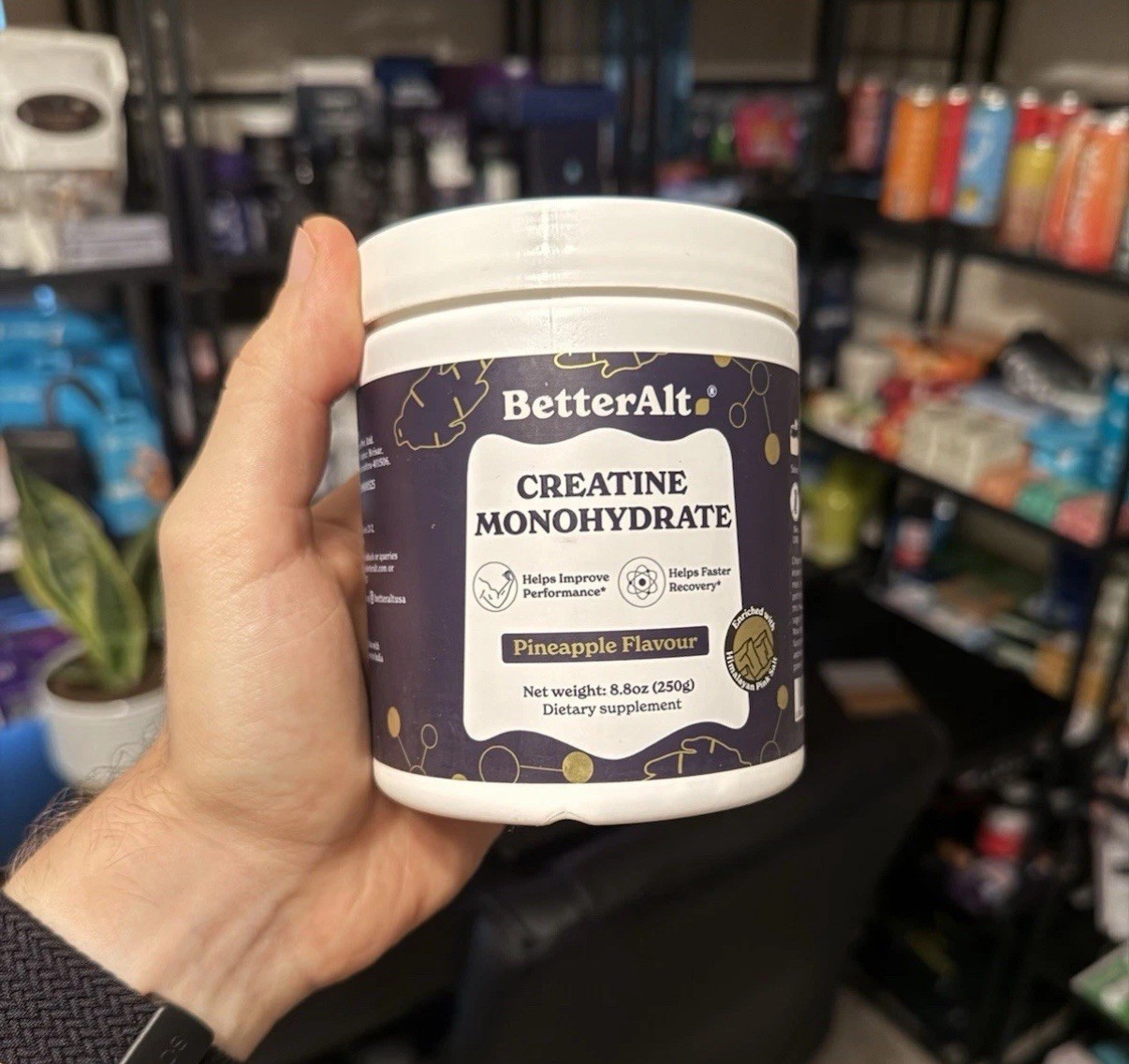 Better Alt Creatine Monohydrate Powder – Pineapple Flavor 8.8oz – Brand New