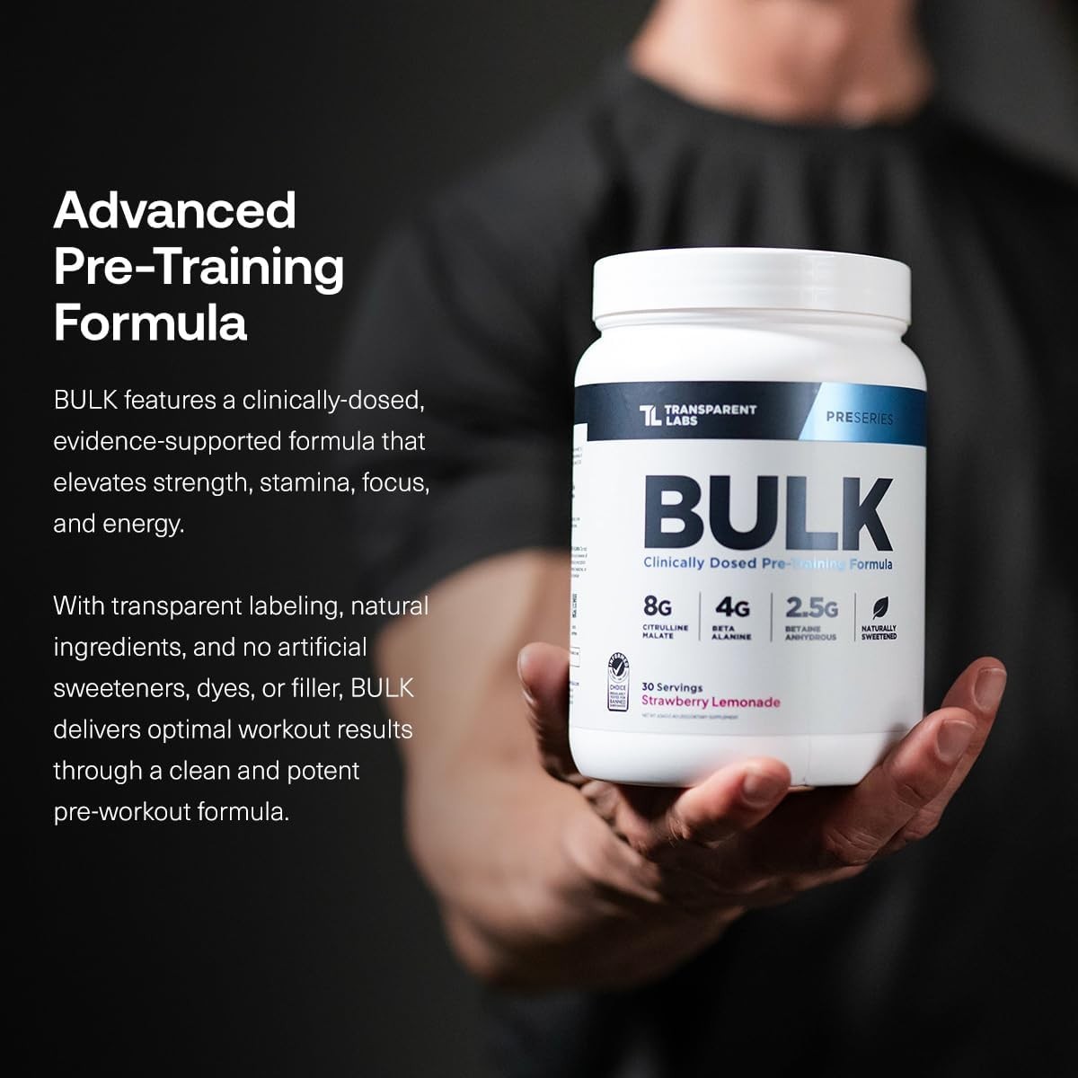 Natural Pre Workout Powder – Science-Backed Peach Mango for Enhanced Performance