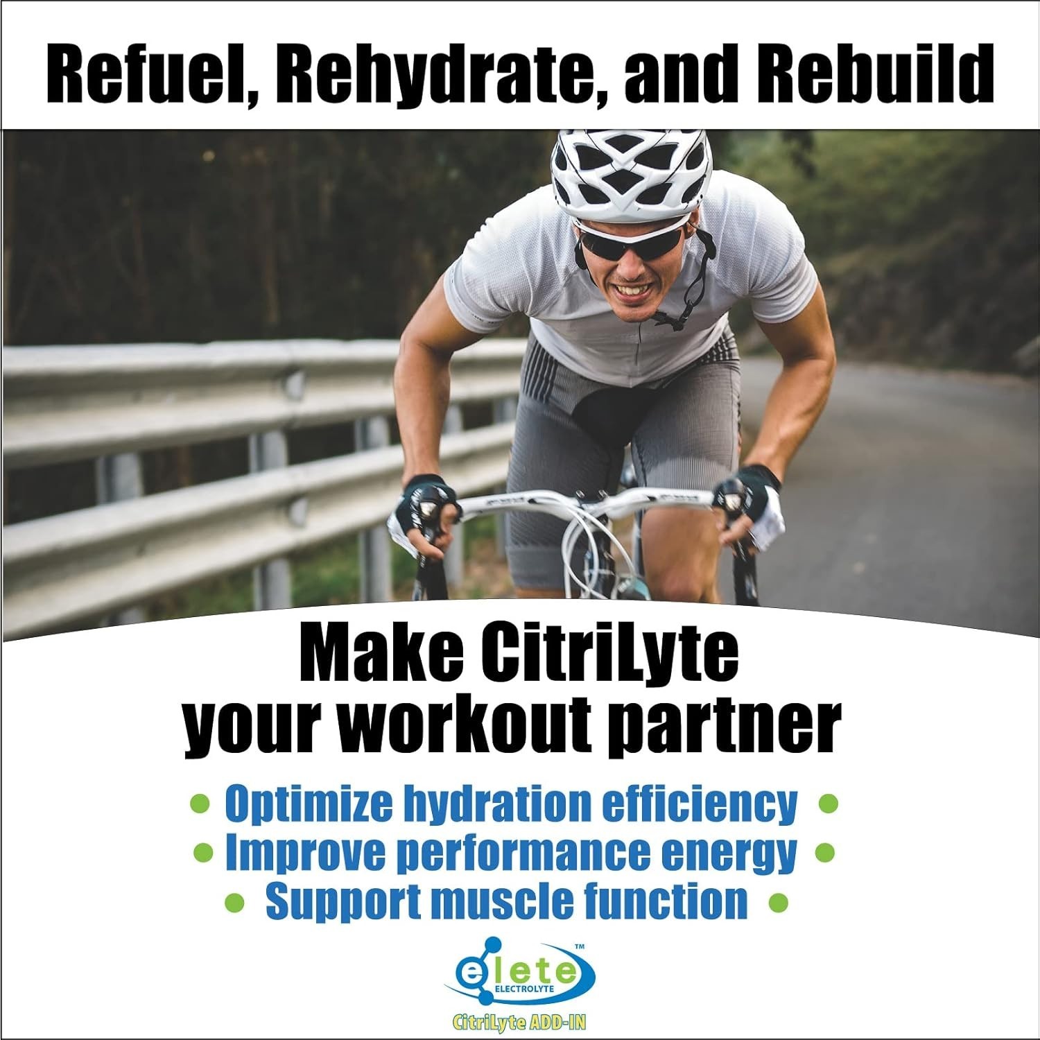 elete CitriLyte 24.6 mL Hydration Drops – Portable Lemon Electrolyte Solution