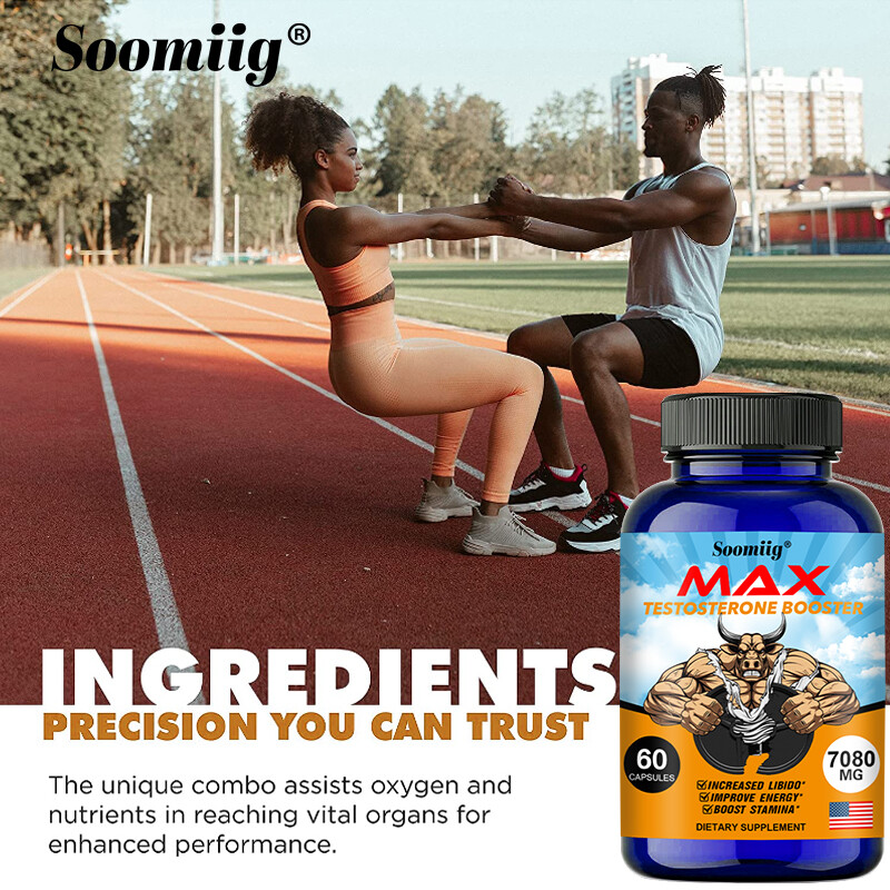 Nitric Oxide Pre-Workout + Test OST Booster, Multivitamin for Men