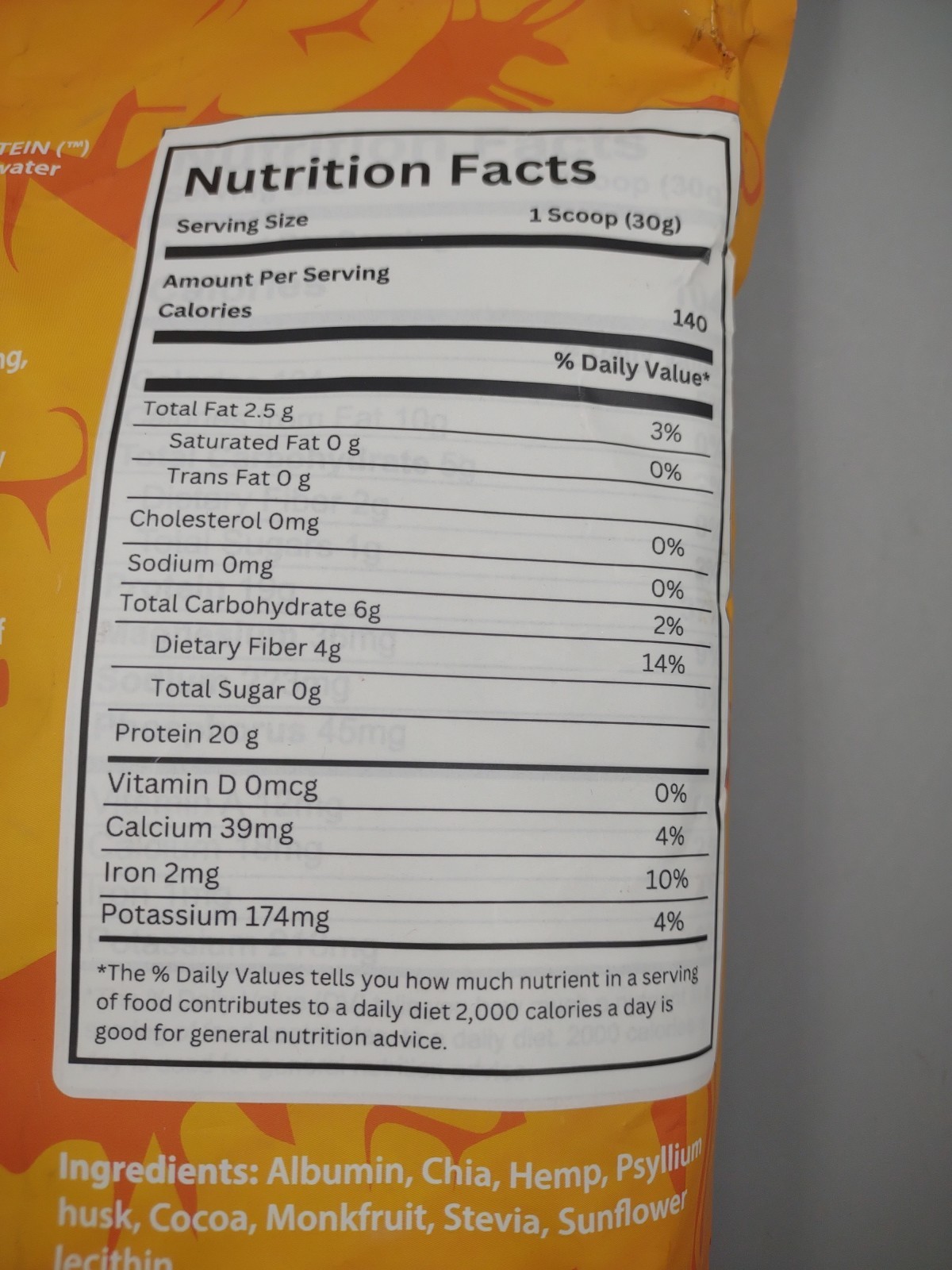 Nutra-Farms Stone Age Protein Powder ~ Chocolate ~ 2 lbs ~ Expires 02/20/2027