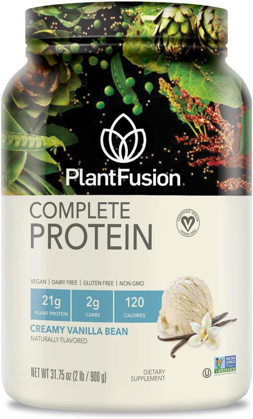 Complete Vegan Protein Powder – Plant Based Protein Powder with Bcaas, Digestive