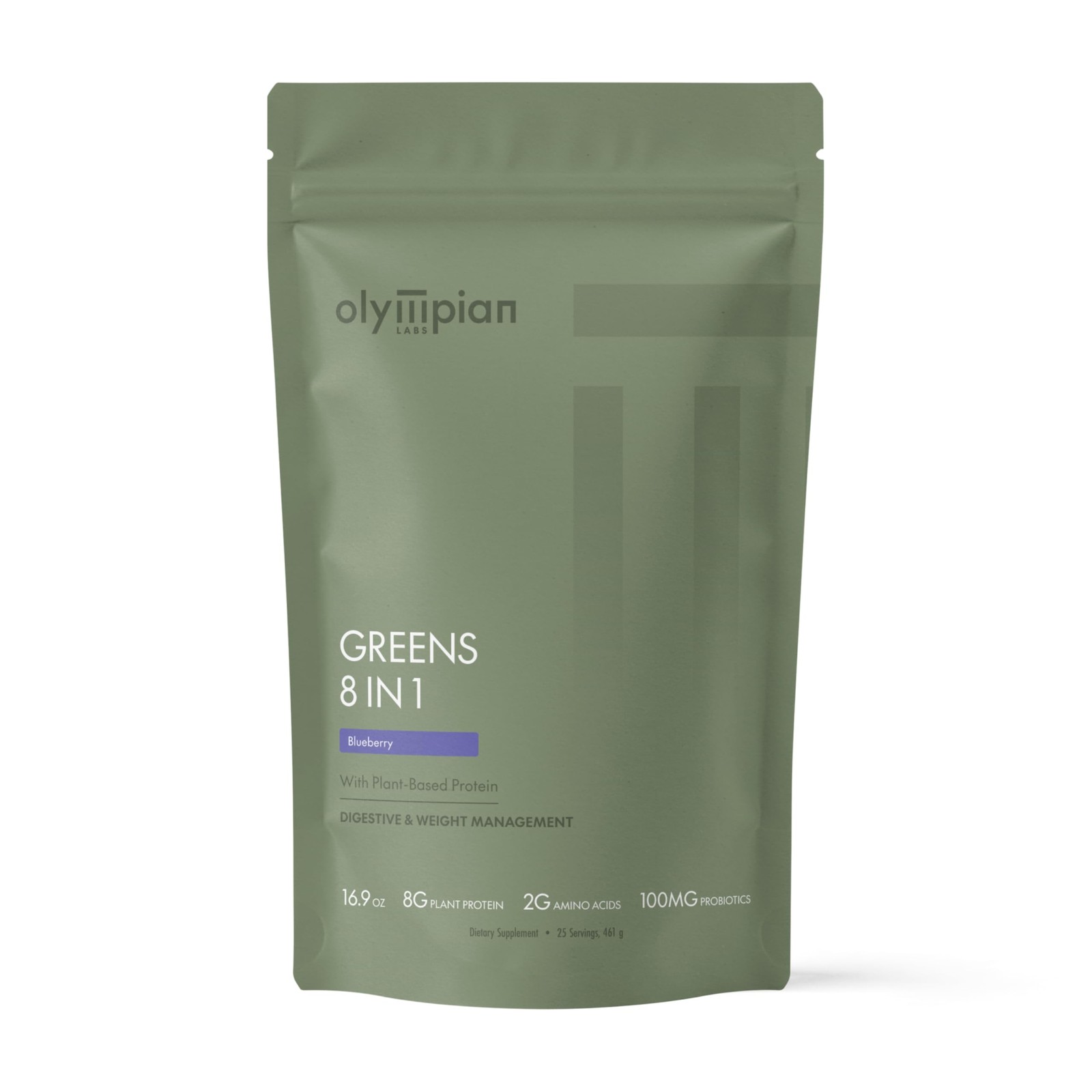 Olympian Labs Ultimate Protein 8 In 1. Plant Protein Fiber Probiotics 03267