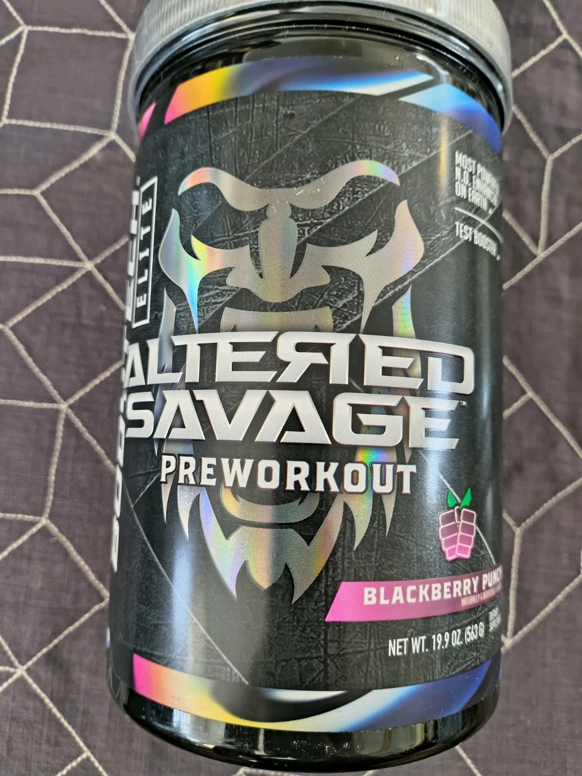 BodyTech Elite Altered Savage Pre-Workout 19.9Oz 40 Serv Bberry Punch 7/31/26