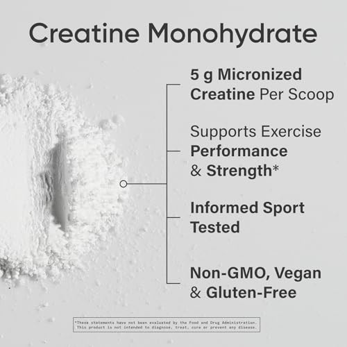 Micronized Creatine Monohydrate 5g – Boost Lean Muscle, Enhance Performance & Re