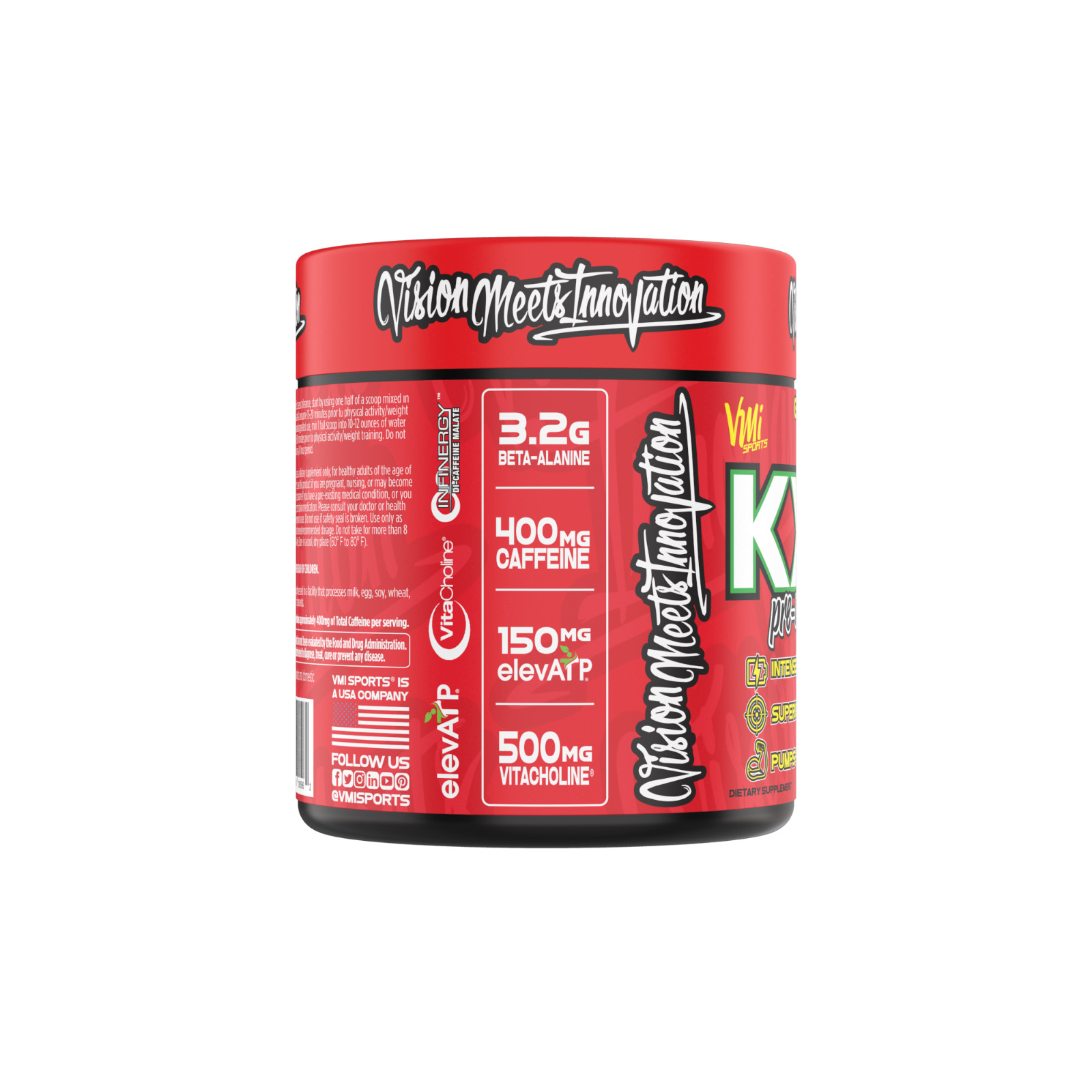 VMI Sports® KXR Best Pre-Workout Supplement – Gummy Bear