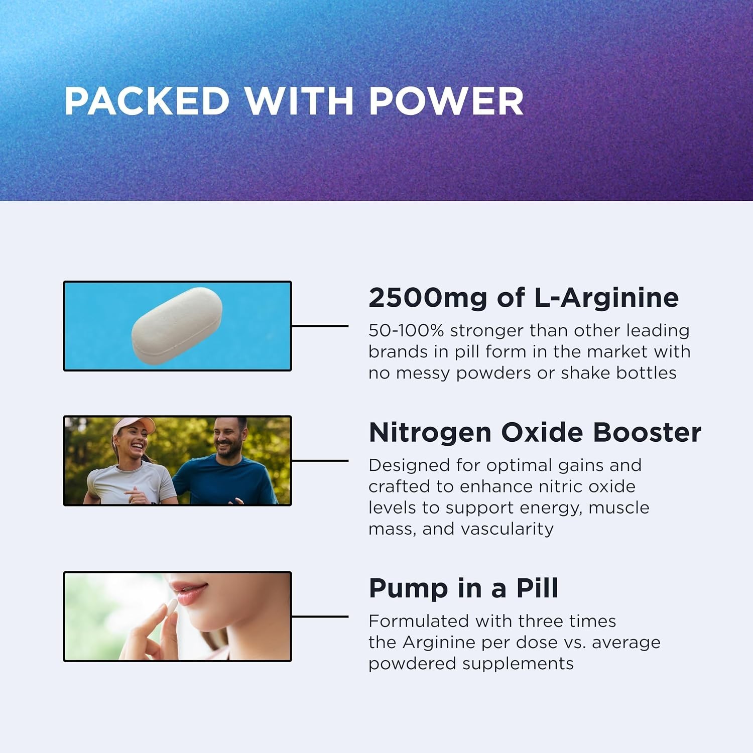 High-Potency L Arginine & Citrulline – 90 Tablets for Heart Health & Performance